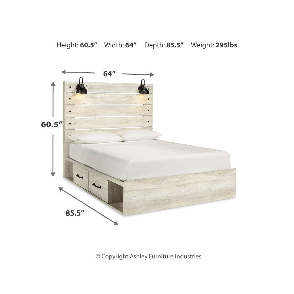 Cambeck Queen Panel Bed with Storage, Dresser and Mirror Signature Design by Ashley® Uncategorized