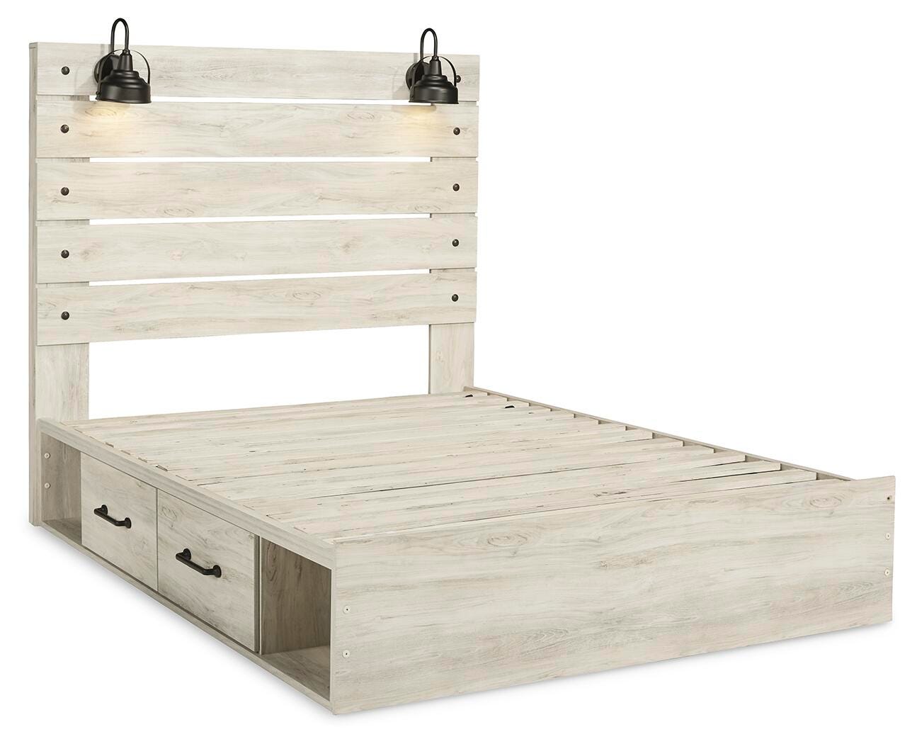 Cambeck Queen Storage Bed, Dresser and Nightstand — Underbed Drawers Signature Design by Ashley® Bedroom