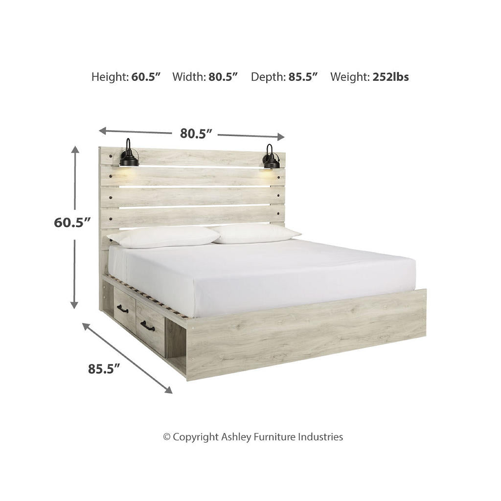 Cambeck King Storage Bed, Dresser, Chest and 2 Nightstands Signature Design by Ashley® Uncategorized