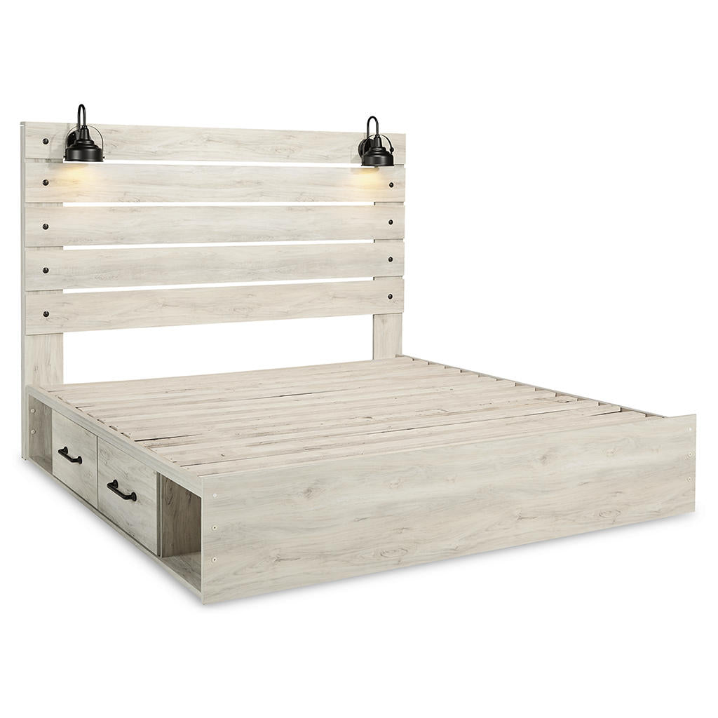 Cambeck King Panel Bed with 2 Storage Drawers Signature Design by Ashley® Bedroom