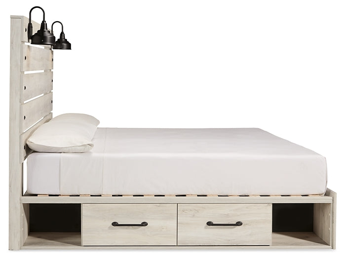 Cambeck King Storage Bed, Dresser, Chest and 2 Nightstands