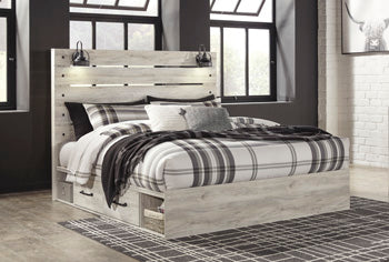 Cambeck King Panel Bed with 2 Storage Drawers Signature Design by Ashley® Bedroom