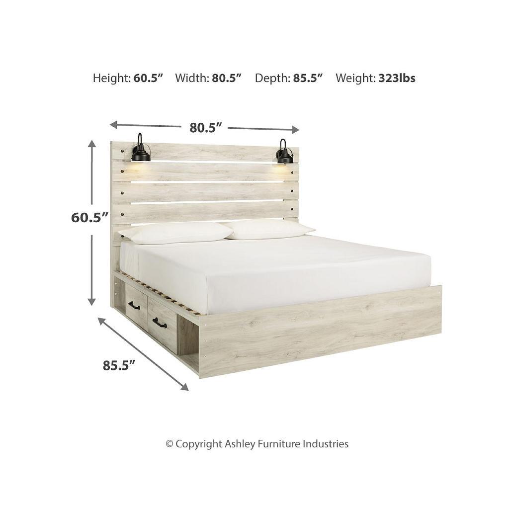 Cambeck Bedroom Set (B80) — King storage bed, chest, and 2 nightstands Signature Design by Ashley® Uncategorized