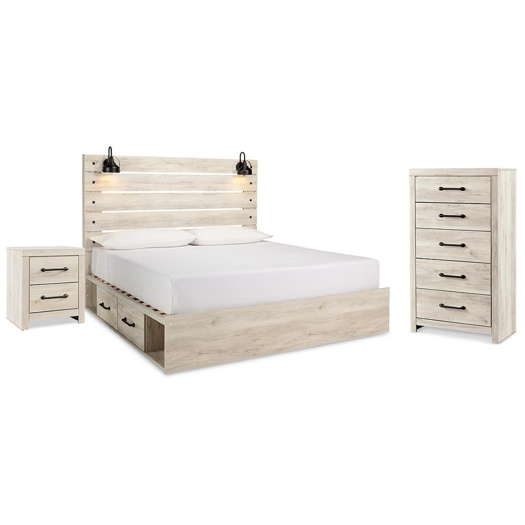 Cambeck Bedroom Set (B101) — King storage bed, chest, and nightstand Signature Design by Ashley® Uncategorized