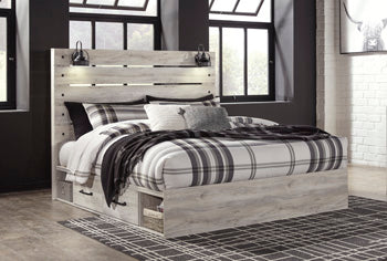 Cambeck King Panel Bed with 4 Storage Drawers Signature Design by Ashley® Bedroom