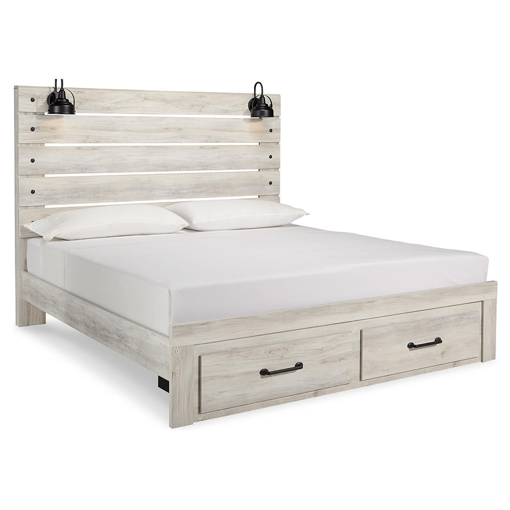 Cambeck King Panel Storage Bed, Dresser, Mirror and Nightstand Signature Design by Ashley® Uncategorized