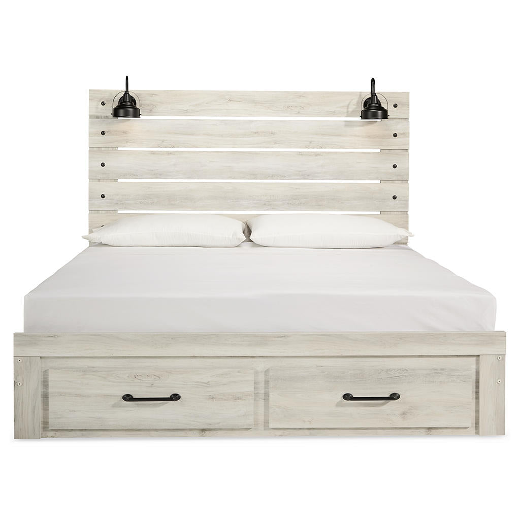 Cambeck King Panel Bed with 2 Storage Drawers Signature Design by Ashley® Bedroom