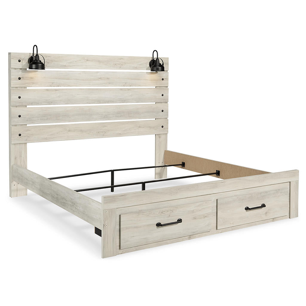 Cambeck King Storage Bed, 2 Dressers, Mirror, and 2 Nightstands Signature Design by Ashley® Uncategorized