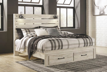 Cambeck King Panel Bed with 2 Storage Drawers Signature Design by Ashley® Bedroom