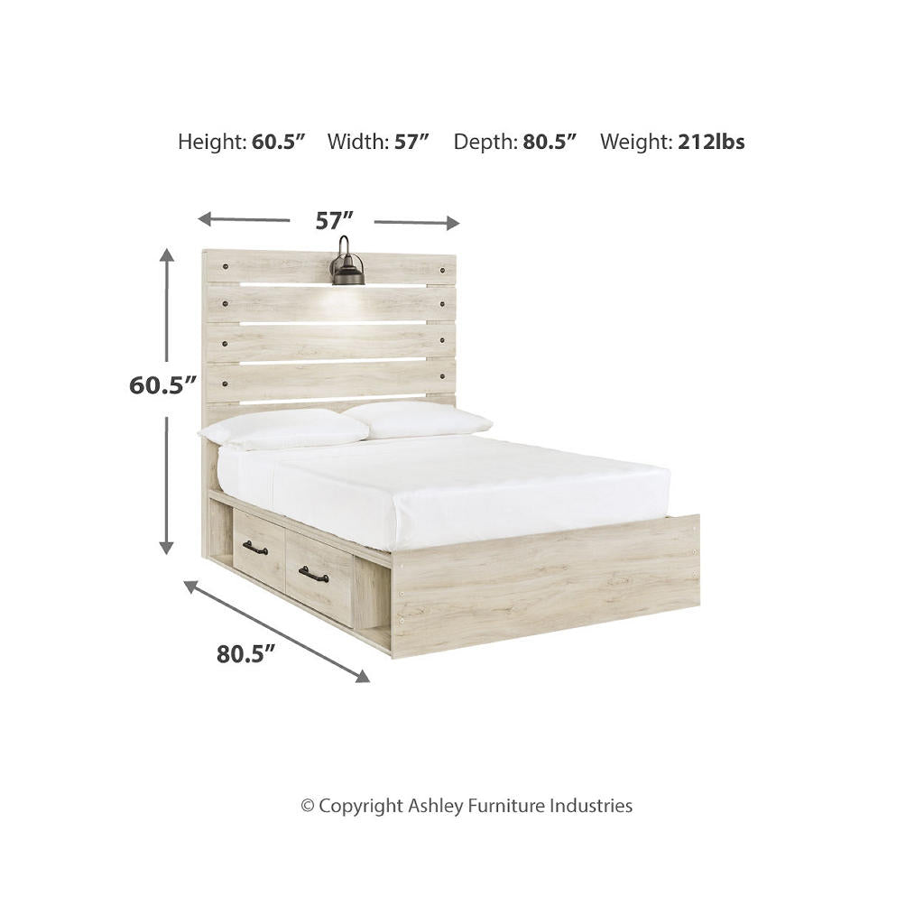Cambeck Full Panel Storage Bed, Dresser, Mirror and Nightstand Signature Design by Ashley® Uncategorized