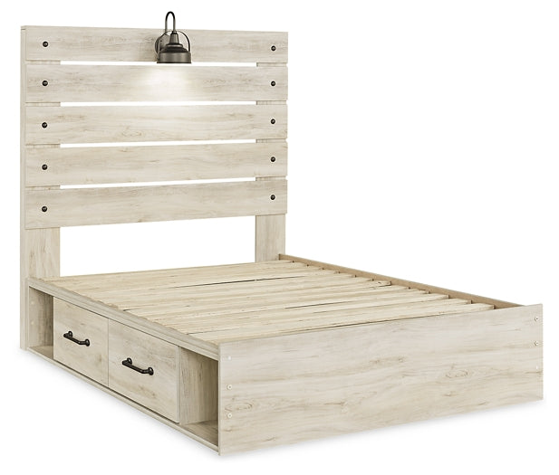 Cambeck Full Panel Storage Bed with Dresser and Nightstand