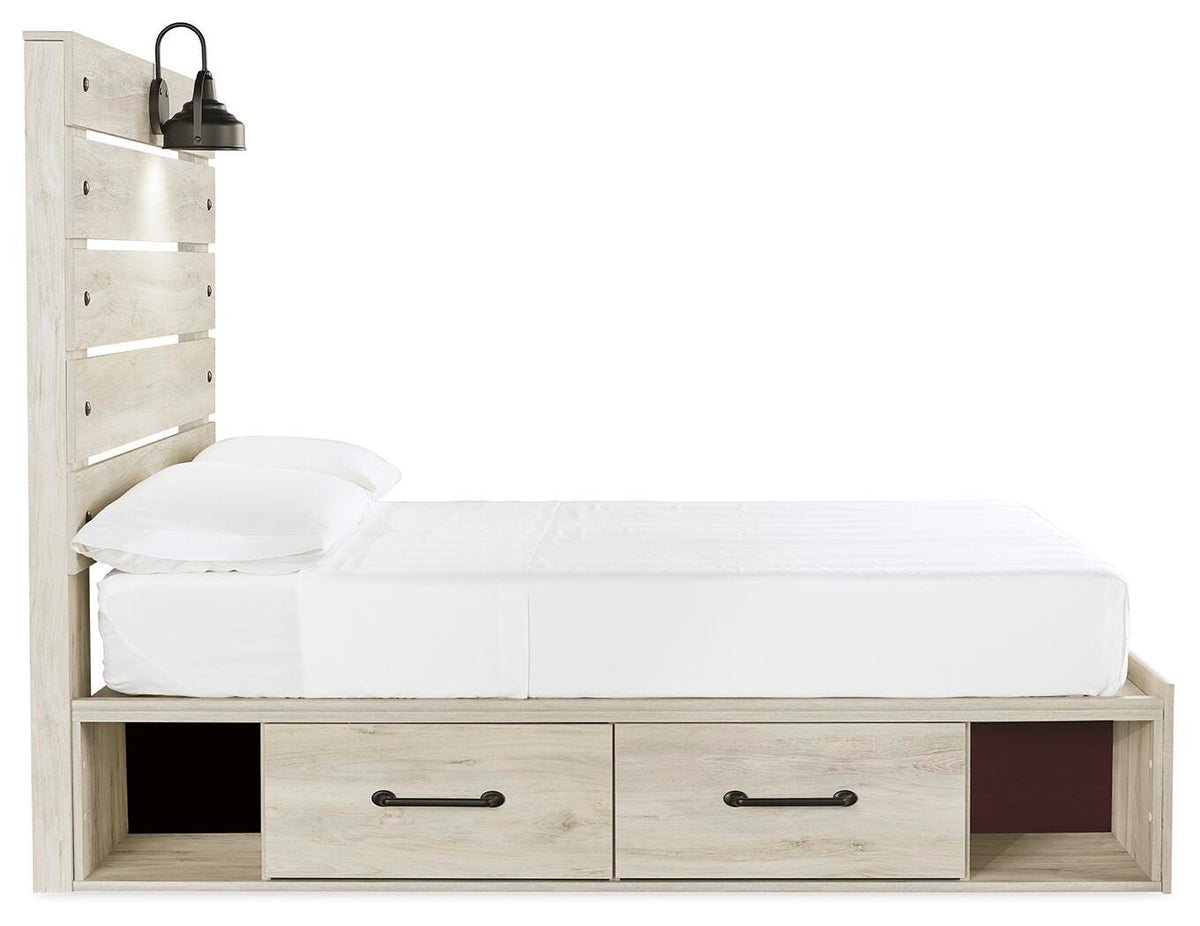 Cambeck Full Storage Bed, Chest and Nightstand — Side-Rail Drawers Signature Design by Ashley® Bedroom Package