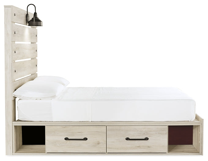 Cambeck Full Panel Storage Bed with Dresser and Nightstand