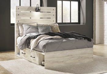 Cambeck Full Panel Bed with 4 Storage Drawers Signature Design by Ashley® Storage