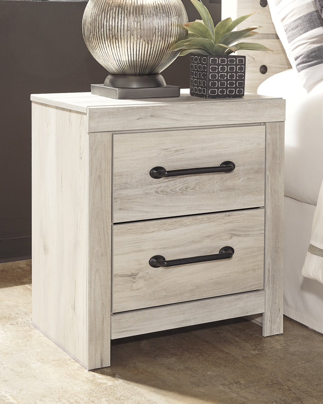 Cambeck Full Panel Storage Bed with Dresser and Nightstand