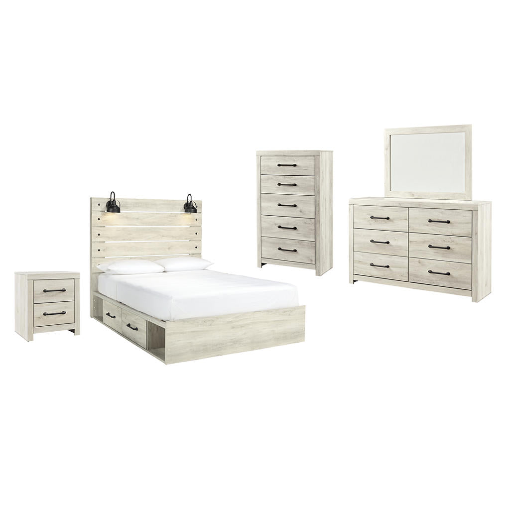 Cambeck Queen Panel Bed with Storage, Dresser, Mirror, Chest and Nightstand Signature Design by Ashley® Uncategorized
