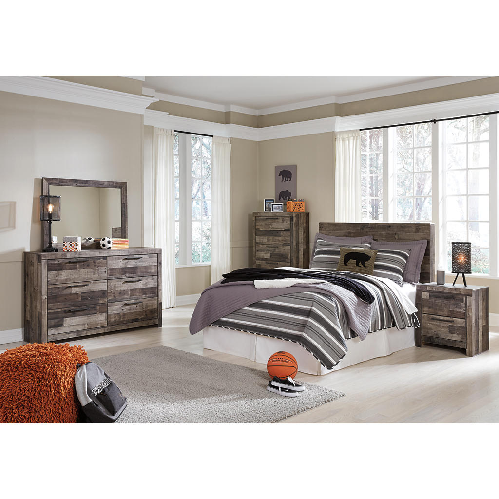 Derekson Full Panel Headboard, Chest and Nightstand Benchcraft® Uncategorized
