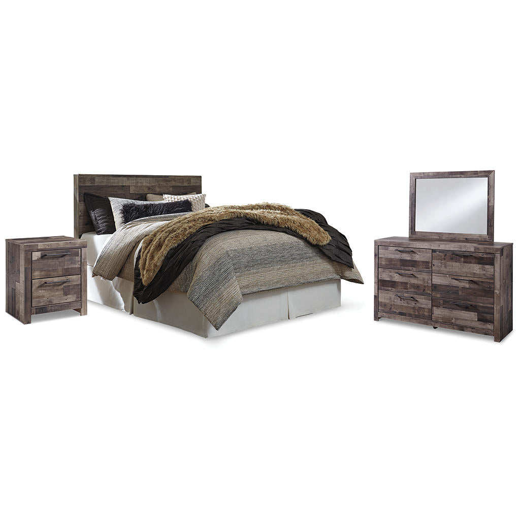 Derekson Queen Panel Headboard, Dresser, Mirror and Nightstand Benchcraft® Uncategorized