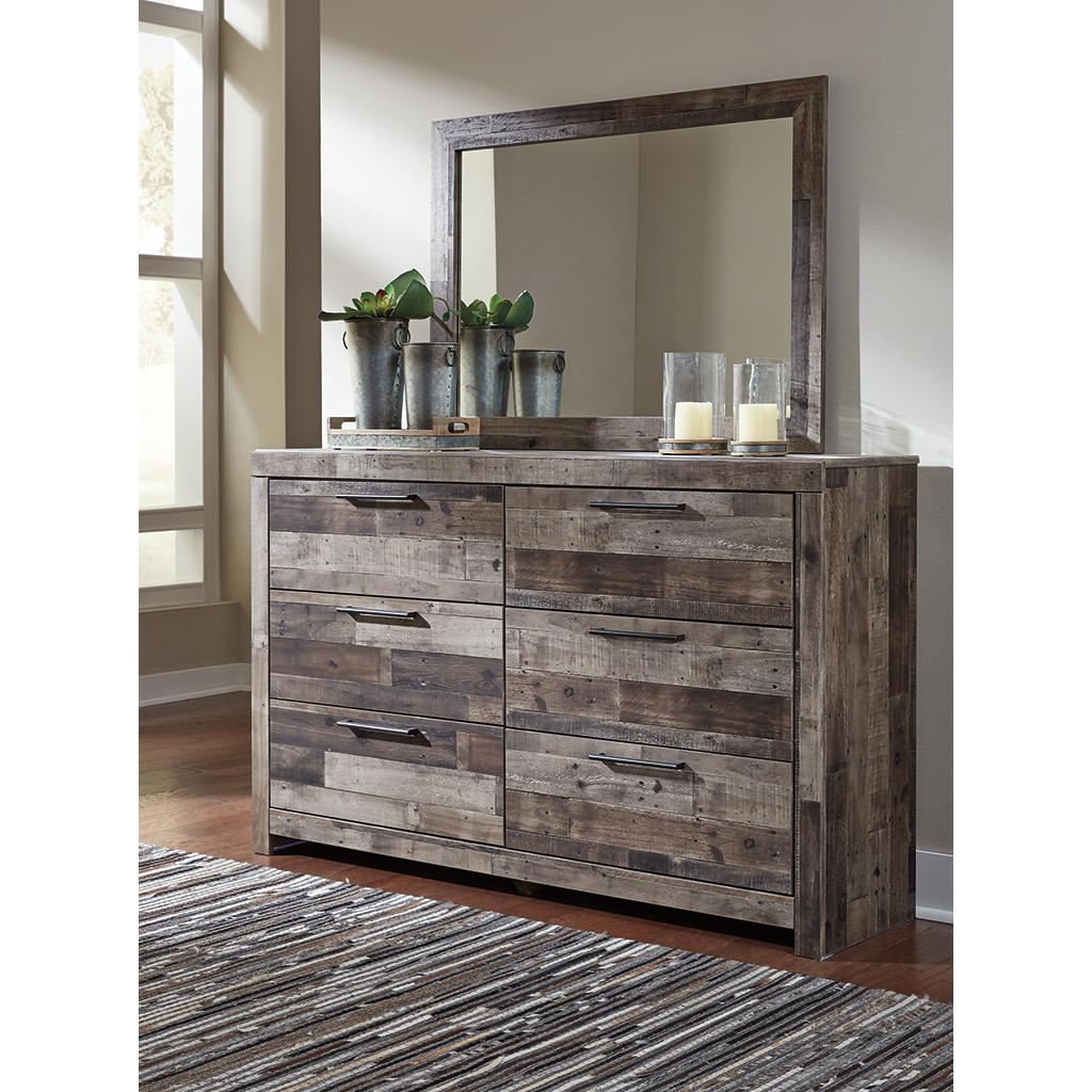 Derekson Full Panel Bed, Dresser, Mirror and Nightstand Benchcraft® Uncategorized