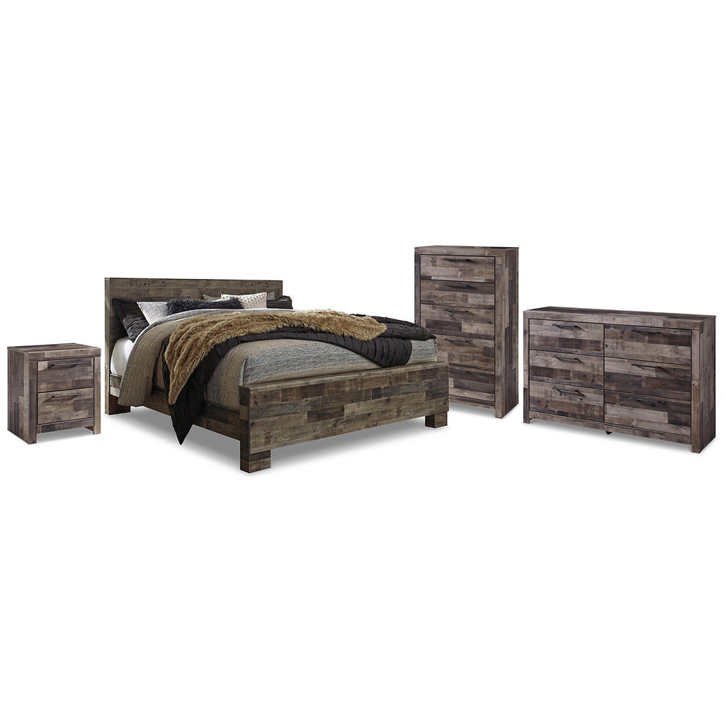 Derekson Queen Panel Storage Bed, Dresser, Chest and Nightstand Signature Design by Ashley® Uncategorized