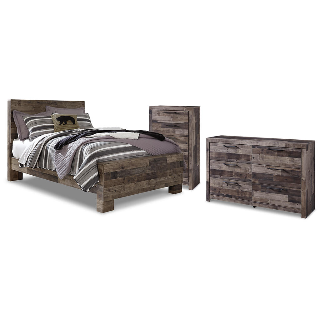 Derekson Full Panel Bed, Dresser and Chest Benchcraft® Uncategorized