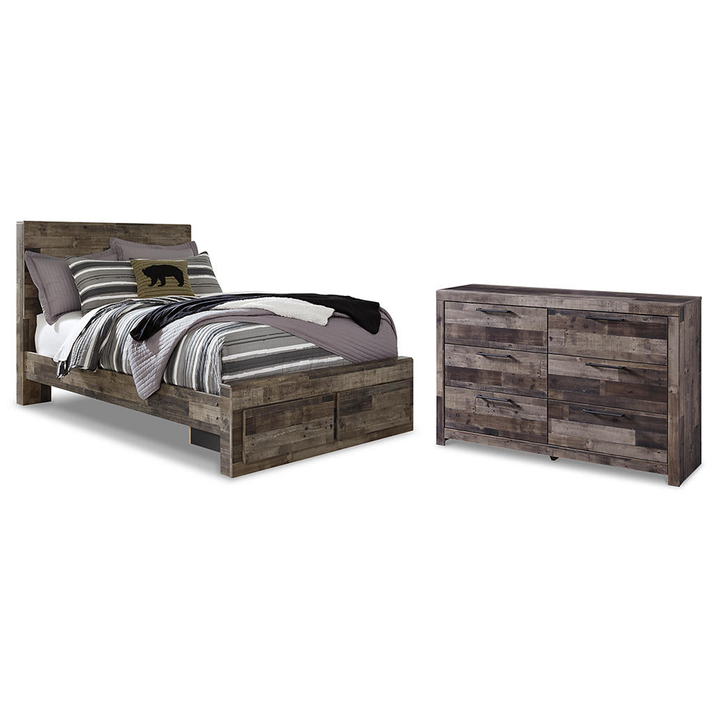 Derekson Full Panel Storage Bed and Dresser Signature Design by Ashley® Uncategorized