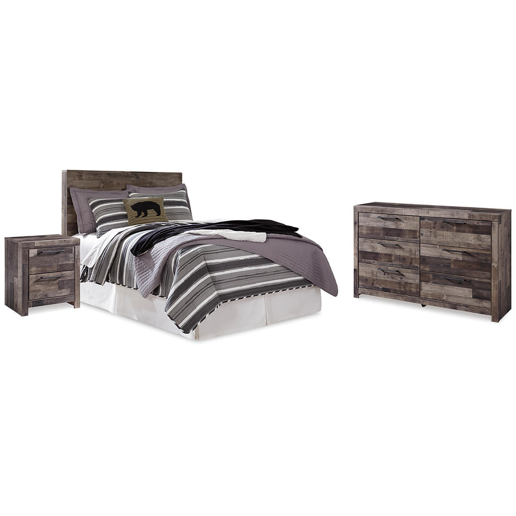 Derekson Full Panel Headboard, Dresser and Nightstand Benchcraft® Uncategorized