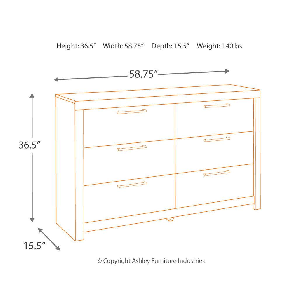 Derekson Queen Storage Bed, Dresser, 2 NS (B58) Signature Design by Ashley® Uncategorized