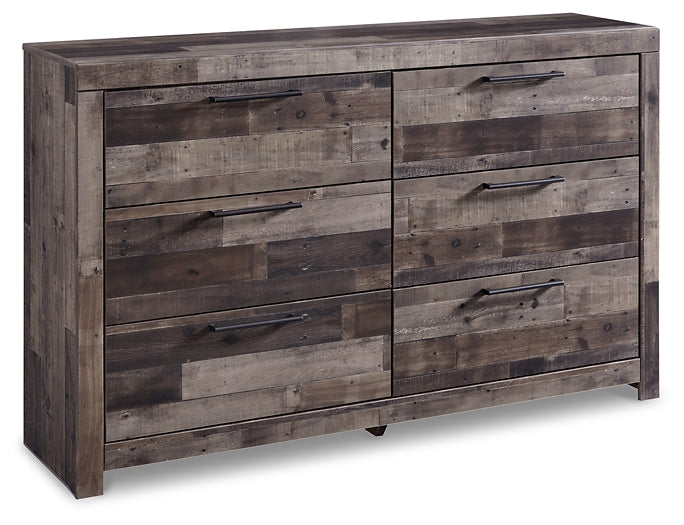 Derekson Twin Panel Bed and Dresser