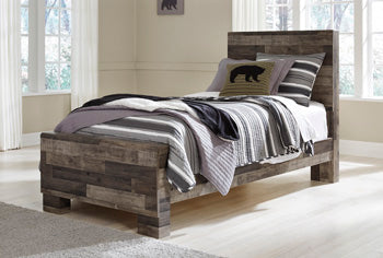 Derekson Twin Panel Bed Benchcraft® Beds