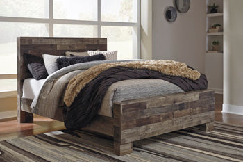 Derekson Queen Panel Bed Benchcraft® Bedroom