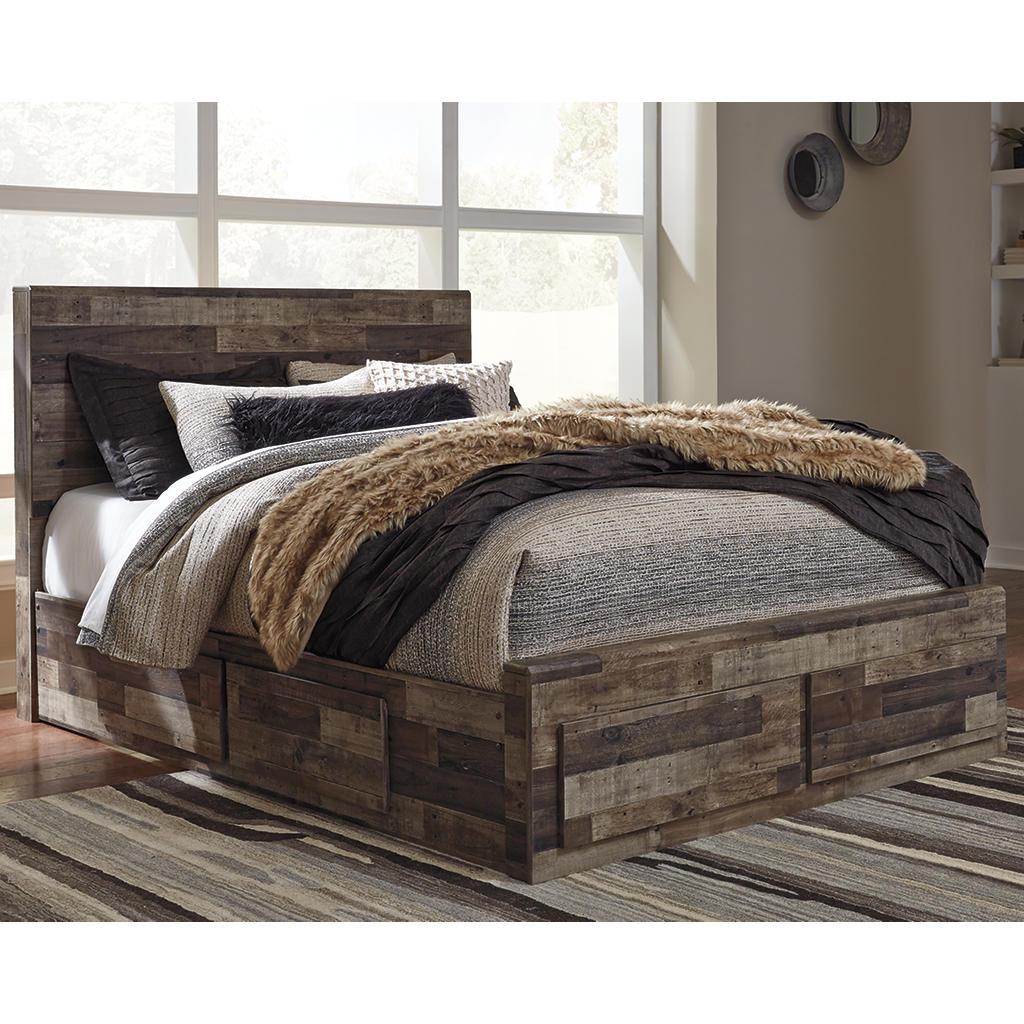 Derekson Queen Storage Bed, Dresser, 2 NS (B58) Signature Design by Ashley® Uncategorized