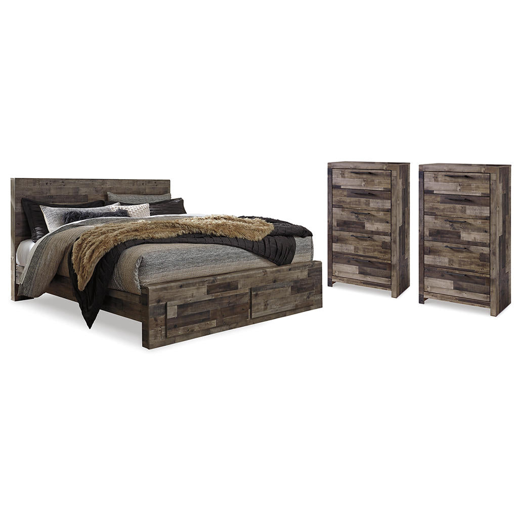 Derekson Queen Storage Bed and 2 Chests Signature Design by Ashley® Uncategorized