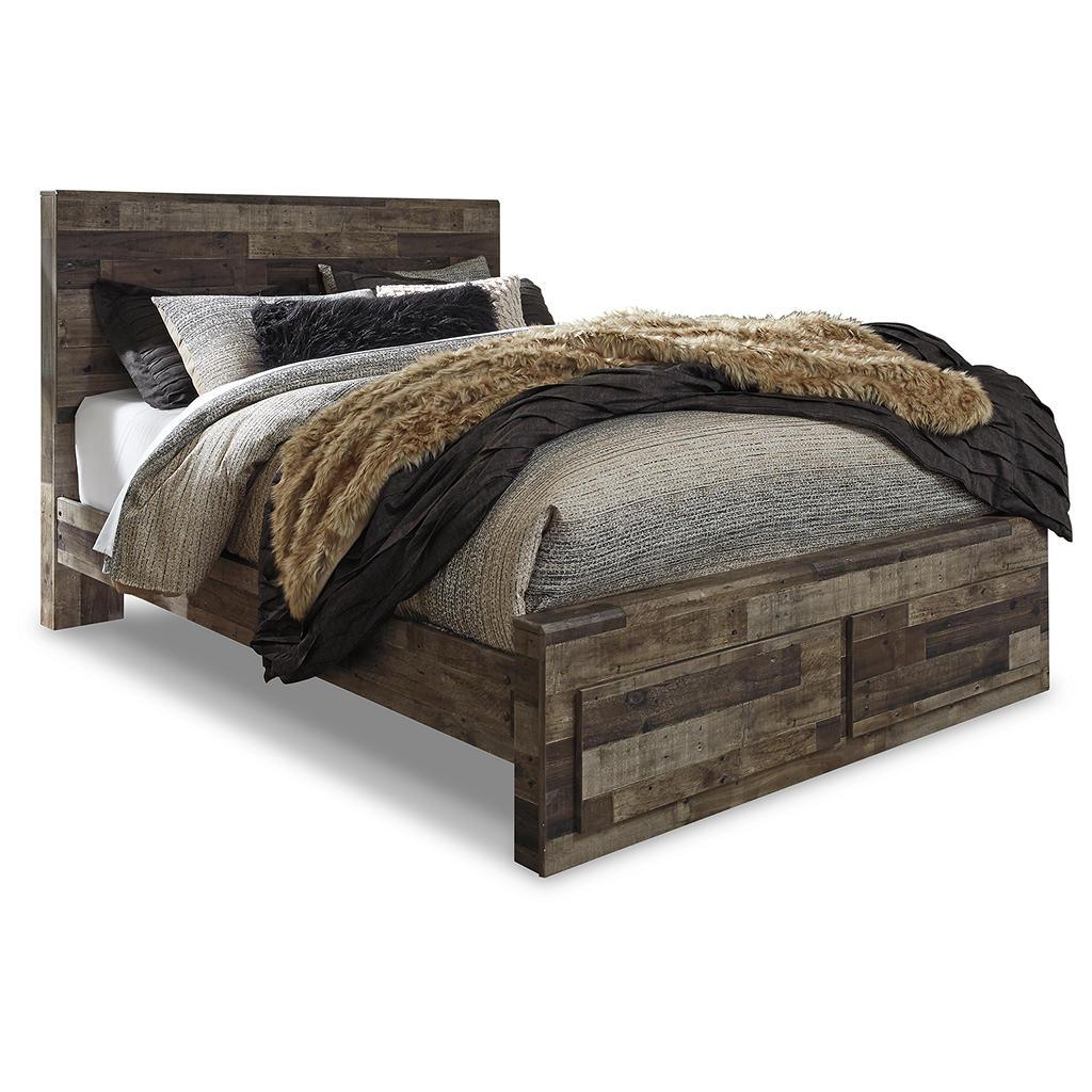 Derekson Queen Storage Bed and 2 Nightstands — Gray Signature Design by Ashley® Uncategorized