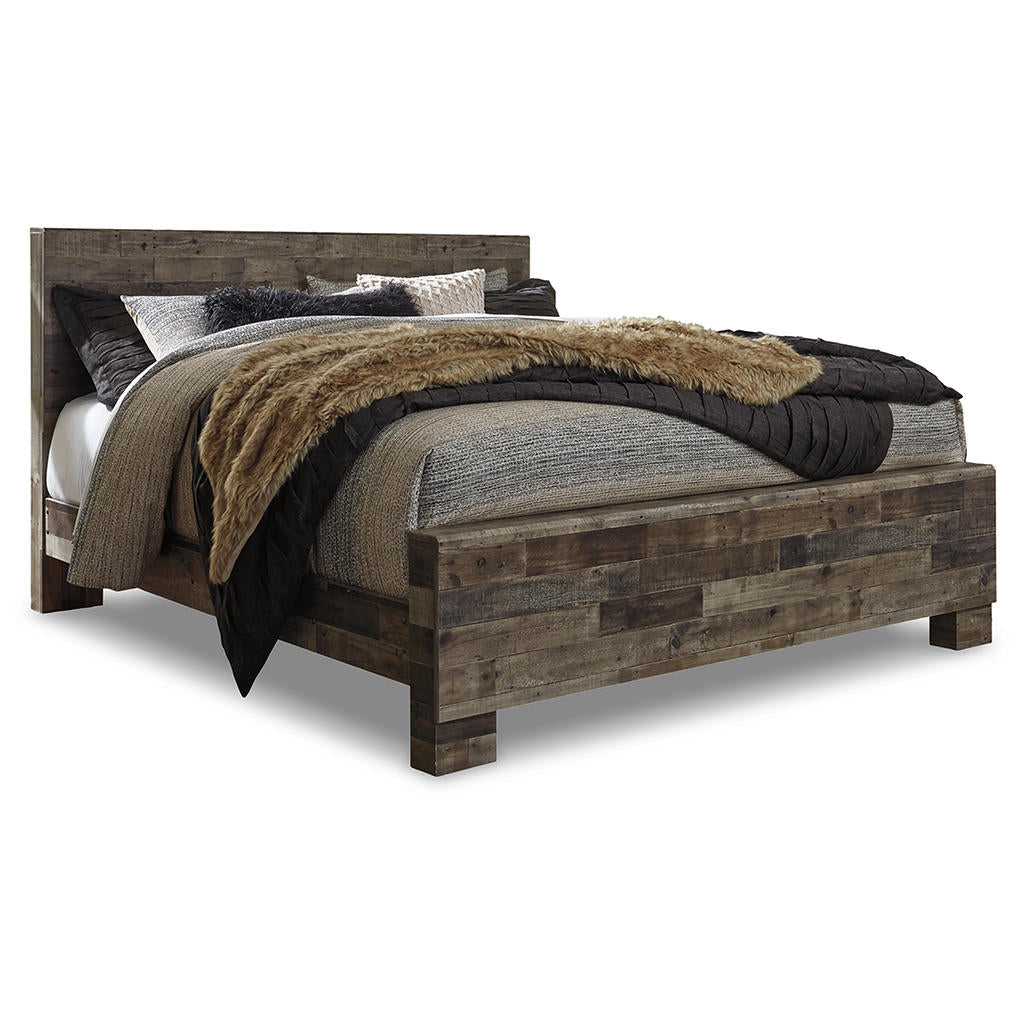 Derekson King Panel Bed, Dresser, Mirror and Chest Benchcraft® Uncategorized