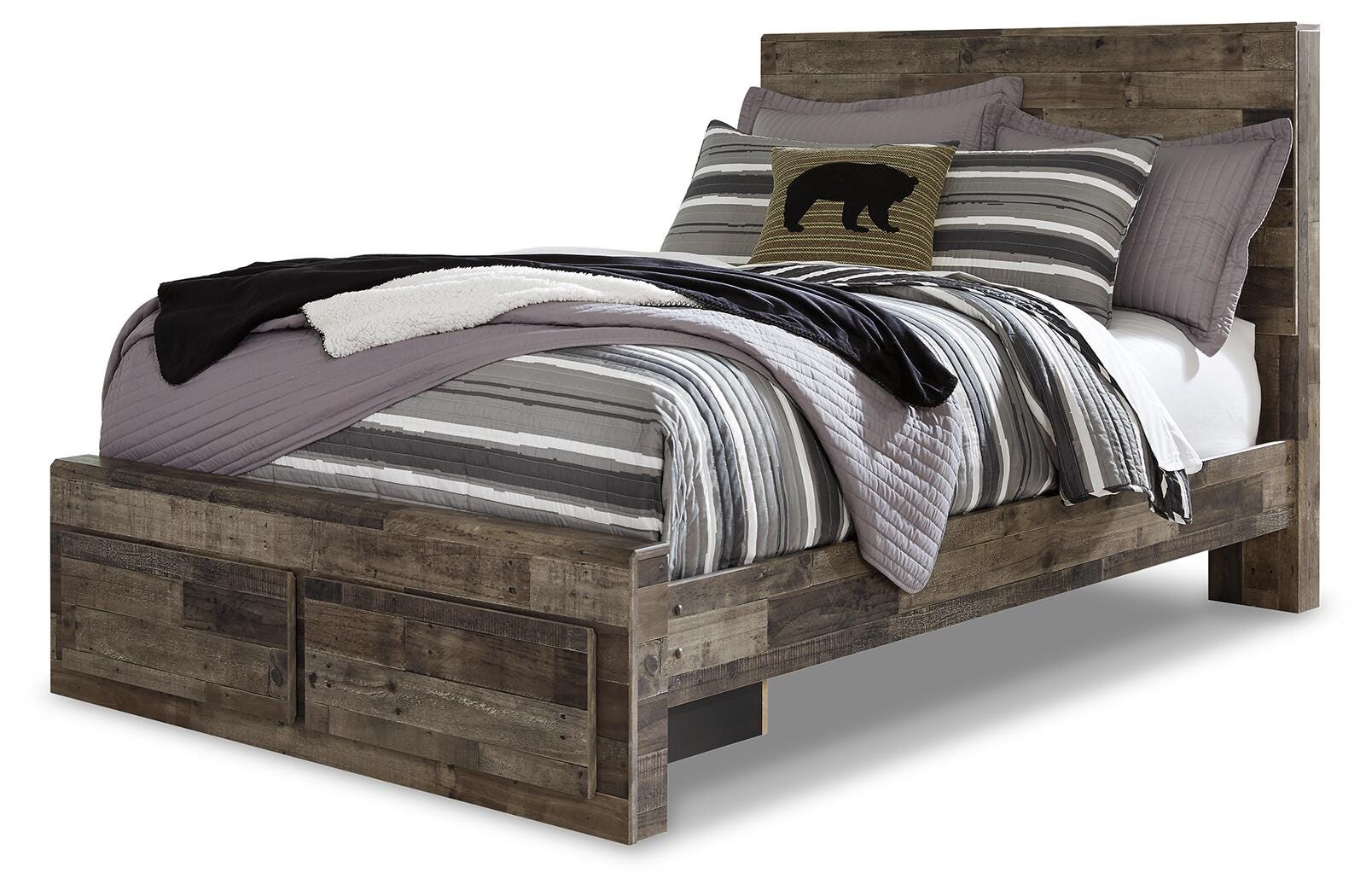 Derekson Full Storage Bed, Dresser and Nightstand — 3-Piece Signature Design by Ashley® Bedroom