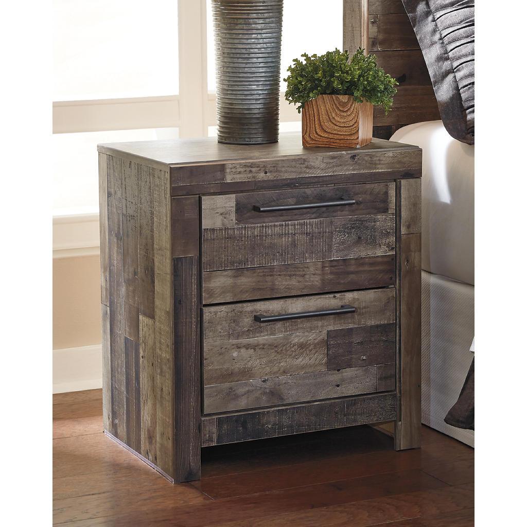 Derekson Queen Storage Bed and 2 Nightstands — Gray Signature Design by Ashley® Uncategorized