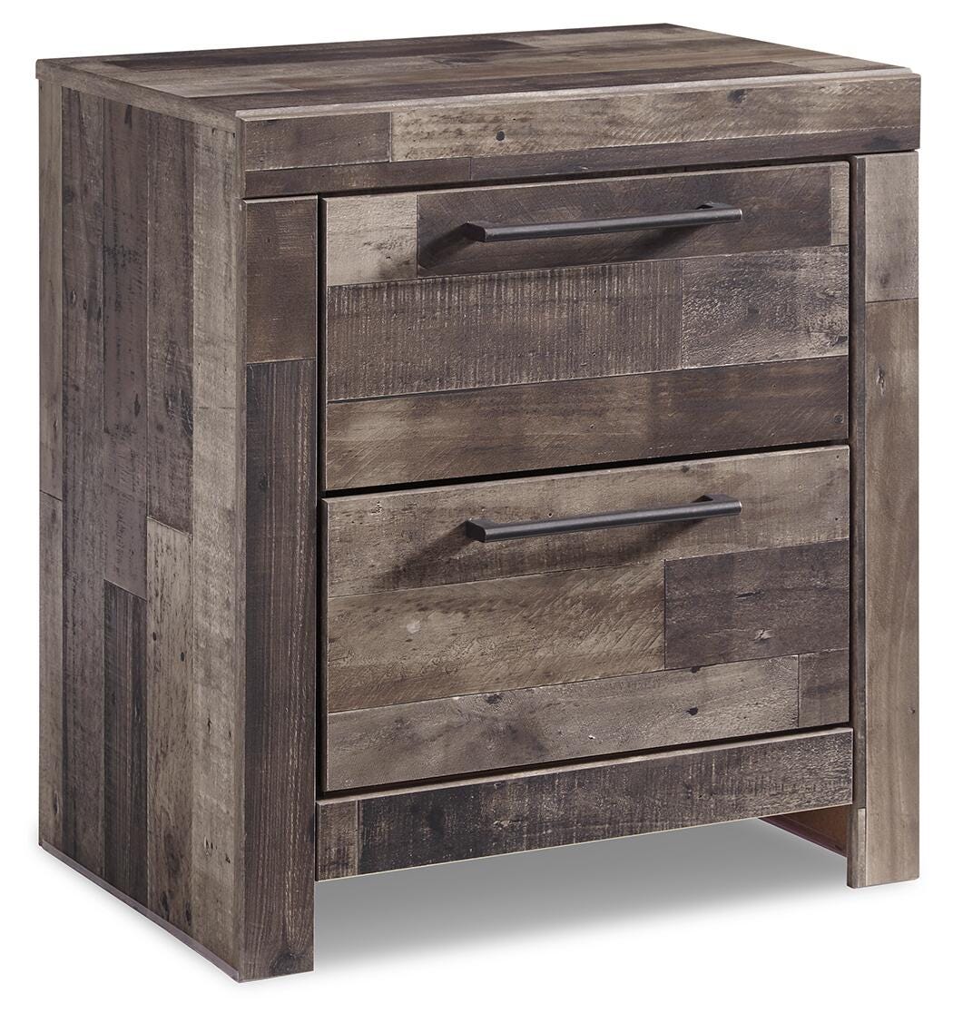 Derekson King Storage Bed 7-Piece Set — Chest, 2 Nightstands