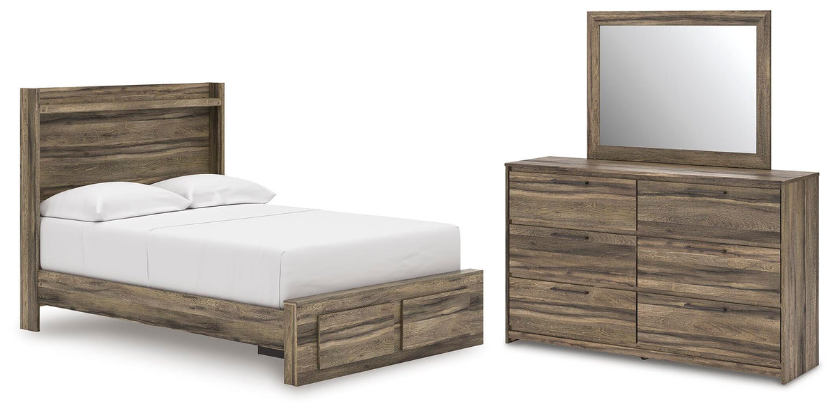 Elbrim Full Panel Storage Bed, Dresser and Mirror (B11 — Footboard) Signature Design by Ashley® Bedroom