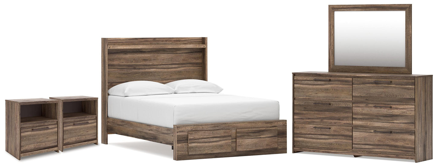 Elbrim Full Panel Storage Bed, Dresser, Mirror and 2 Nightstands Signature Design by Ashley® Bedroom