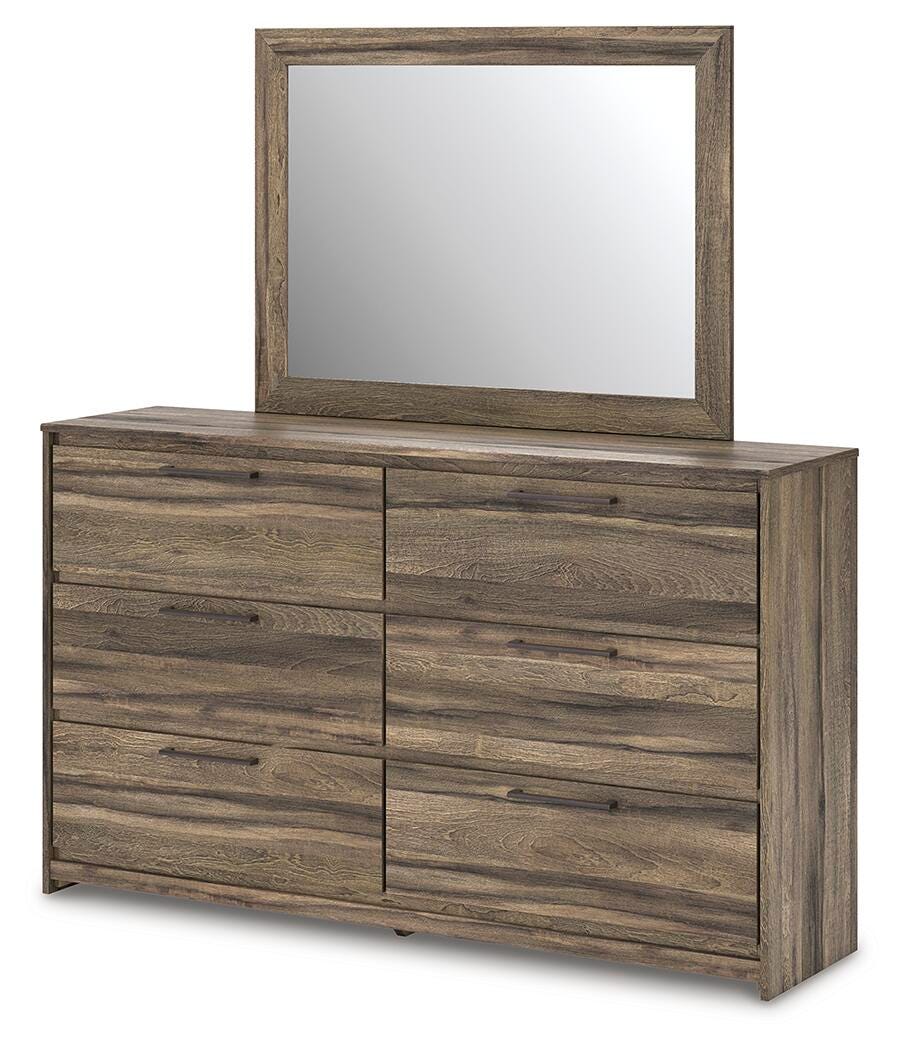 Elbrim King Panel Bed, Dresser, Mirror and 2 Nightstands Signature Design by Ashley® Bedroom