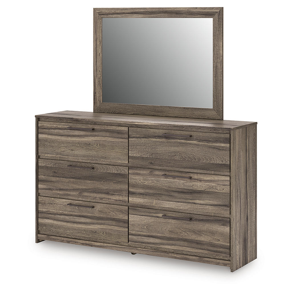 Elbrim Queen Panel Storage Bed, Dresser, Mirror and Nightstand Signature Design by Ashley® Uncategorized