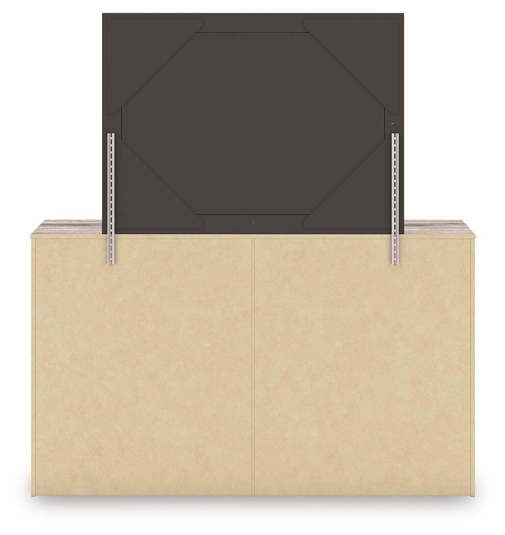 Elbrim Full Panel Storage Bed, Dresser and Mirror Signature Design by Ashley® Bedroom