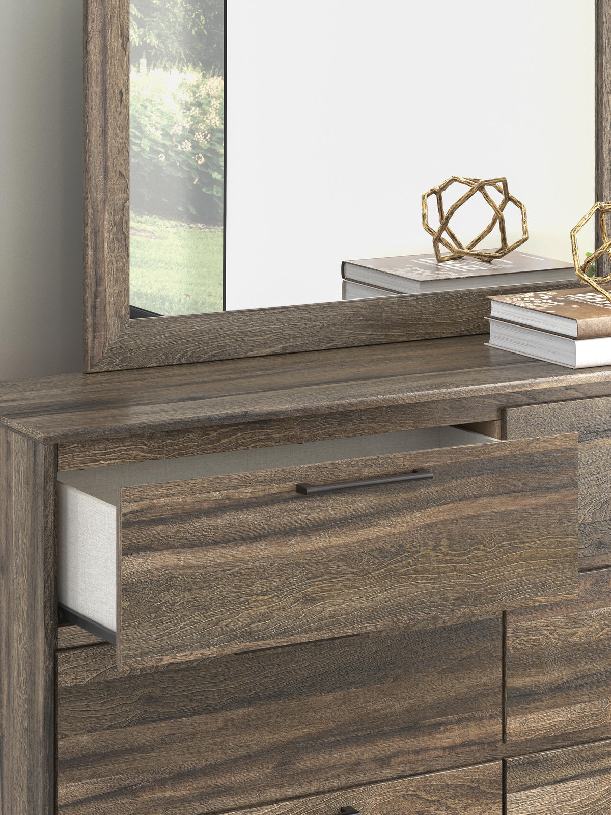Elbrim Full Panel Bed, Dresser and Mirror — 3-Piece Set Signature Design by Ashley® Bedroom