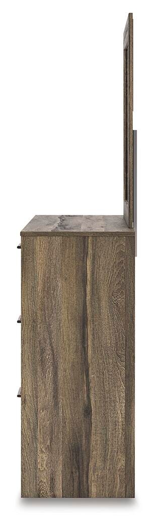 Elbrim Full Panel Storage Bed, Dresser and Mirror Signature Design by Ashley® Bedroom