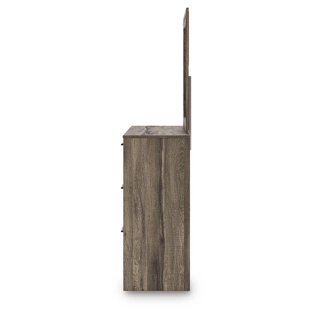Elbrim Queen Panel Storage Bed, Dresser, Mirror and Nightstand Signature Design by Ashley® Uncategorized