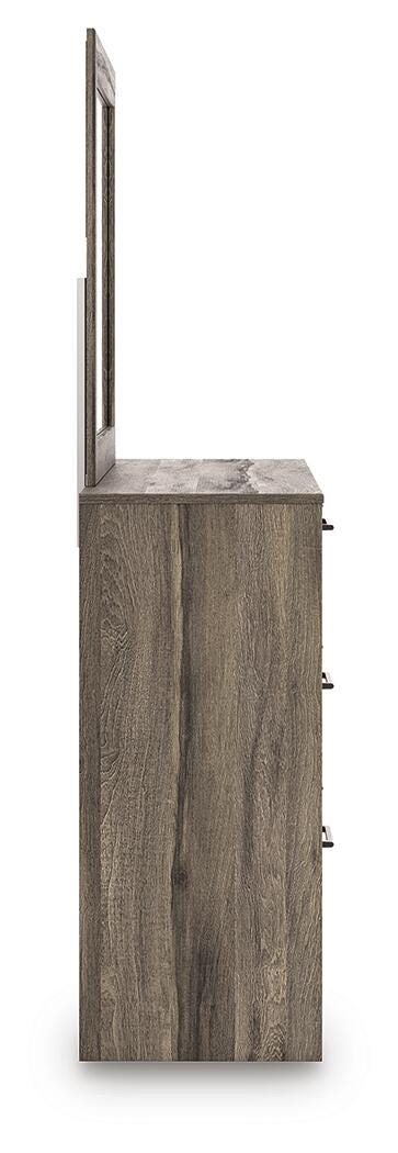 Elbrim Full Panel Storage Bed, Dresser and Mirror Signature Design by Ashley® Bedroom