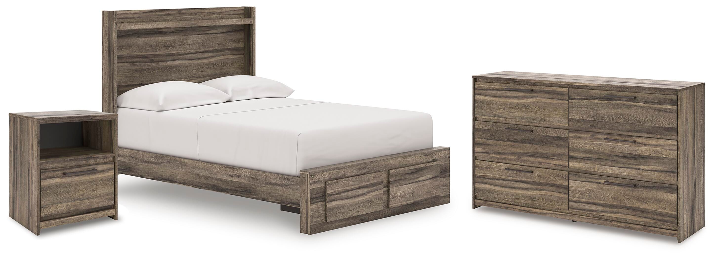 Elbrim Full Storage Bed, Dresser and Nightstand — 3-Piece Set Signature Design by Ashley® Bedroom