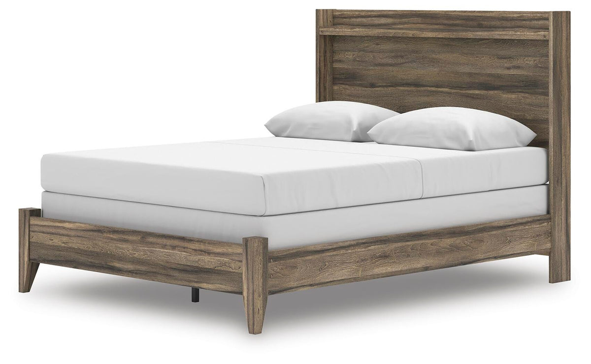 Elbrim Queen Panel Bed, Dresser and Mirror — 3-Piece Set Signature Design by Ashley® Bedroom