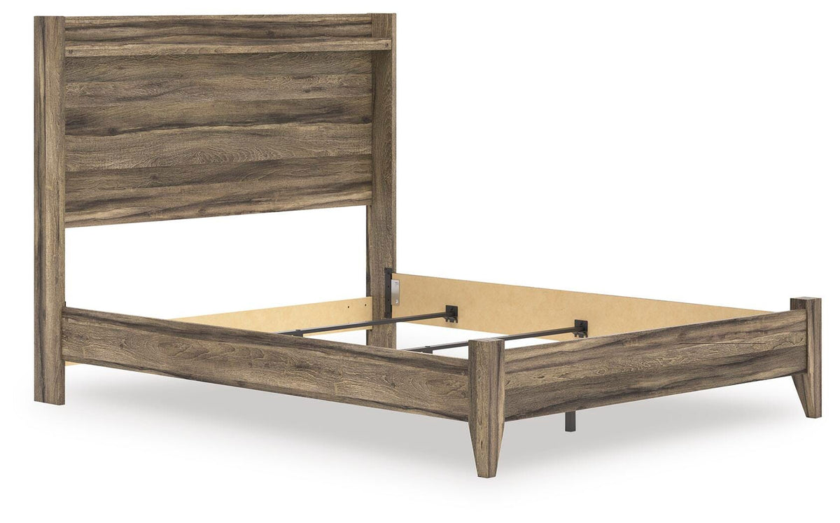 Elbrim Queen Panel Bed, Dresser and Mirror — 3-Piece Set Signature Design by Ashley® Bedroom